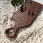 Small Walnut Abstract Charcuterie Board